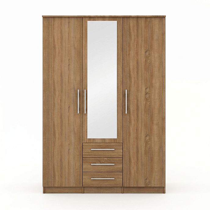 Skříň ROMA LUX 3 šatní, 150cm