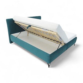 Postel SONATA 180cm, s roštem a s úložným prostorem.