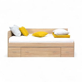 Postel RANGO (F) 90cm, s roštem a s úložným prostorem